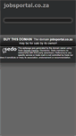 Mobile Screenshot of jobsportal.co.za