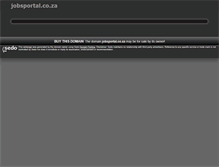 Tablet Screenshot of jobsportal.co.za